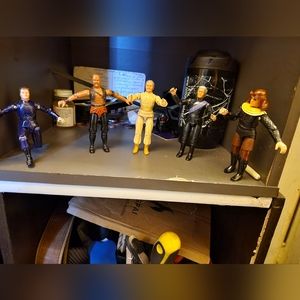 Buck Rodgers in the 21st Century TV Action Figures Lot of 5